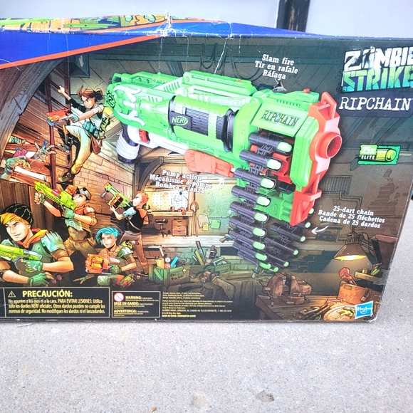 New Nerf Zombie Strike Ripchain - Picture 2 of 7